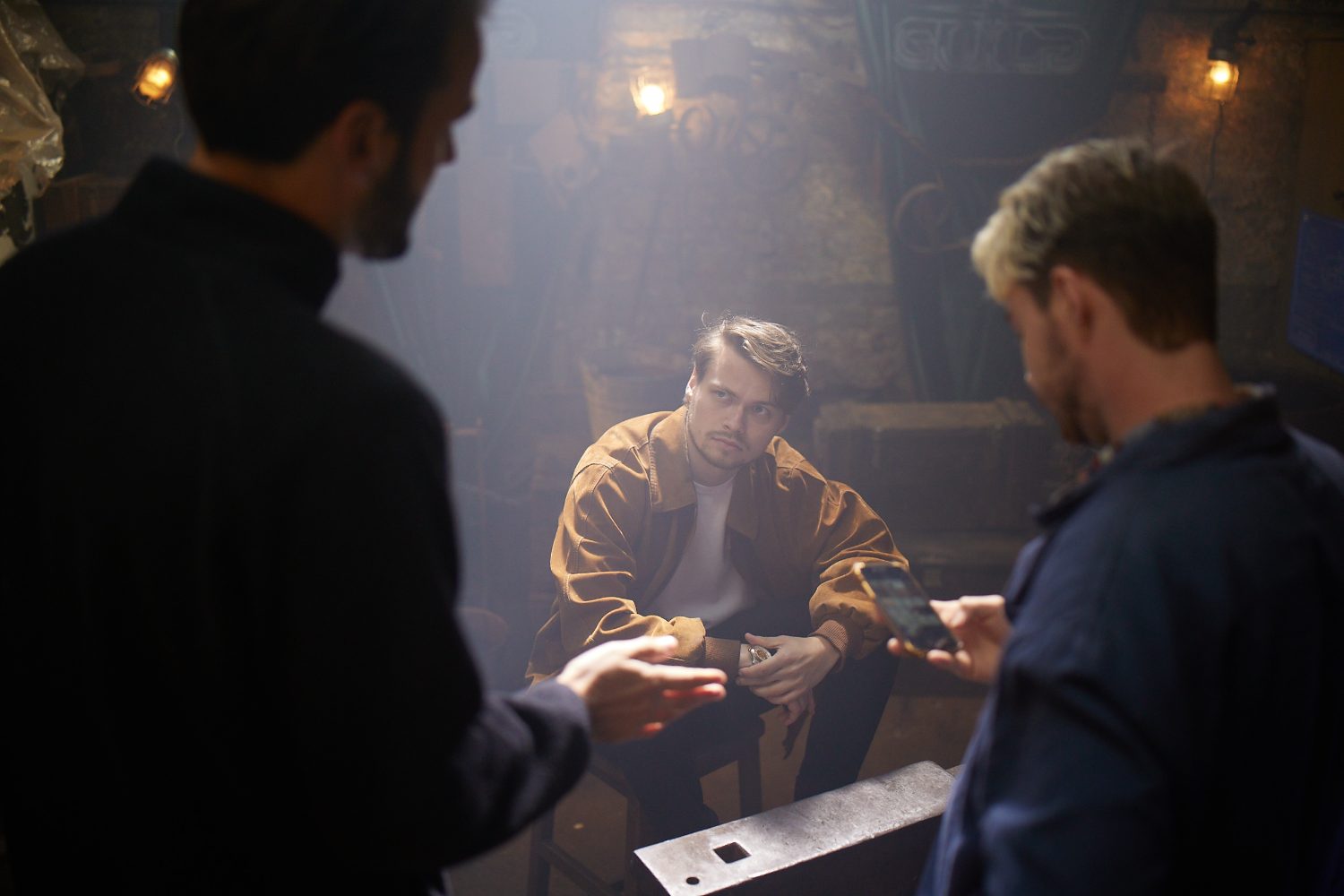 Matt Perren on set — behind the scenes 24