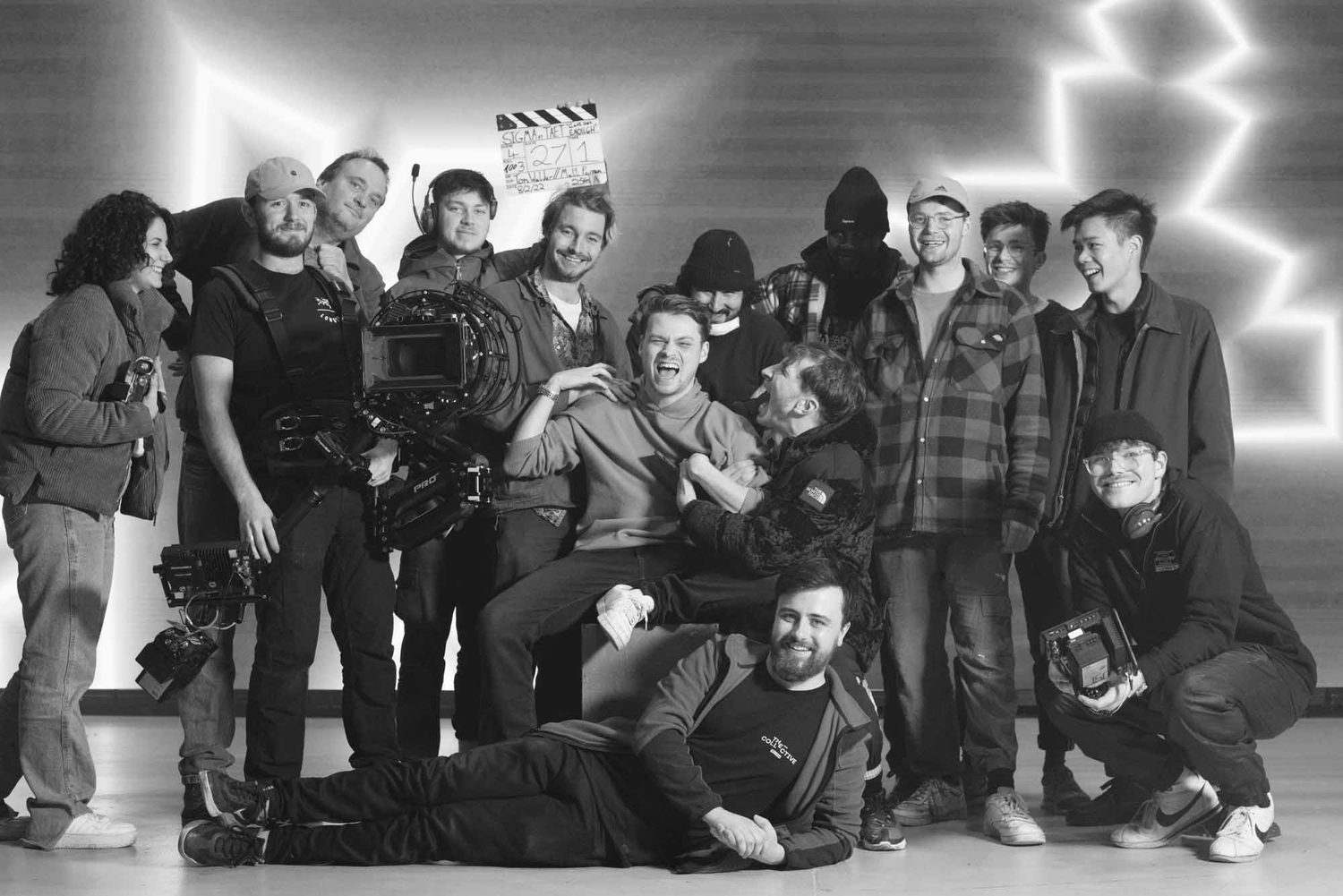 Matt Perren on set — behind the scenes 9