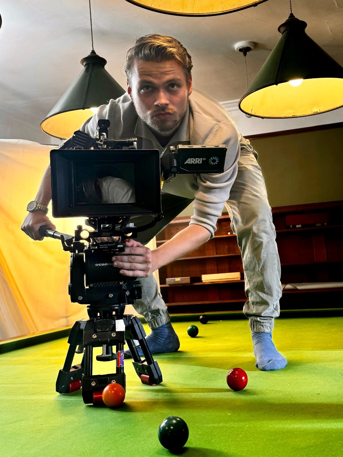 Matt Perren on set — behind the scenes 25