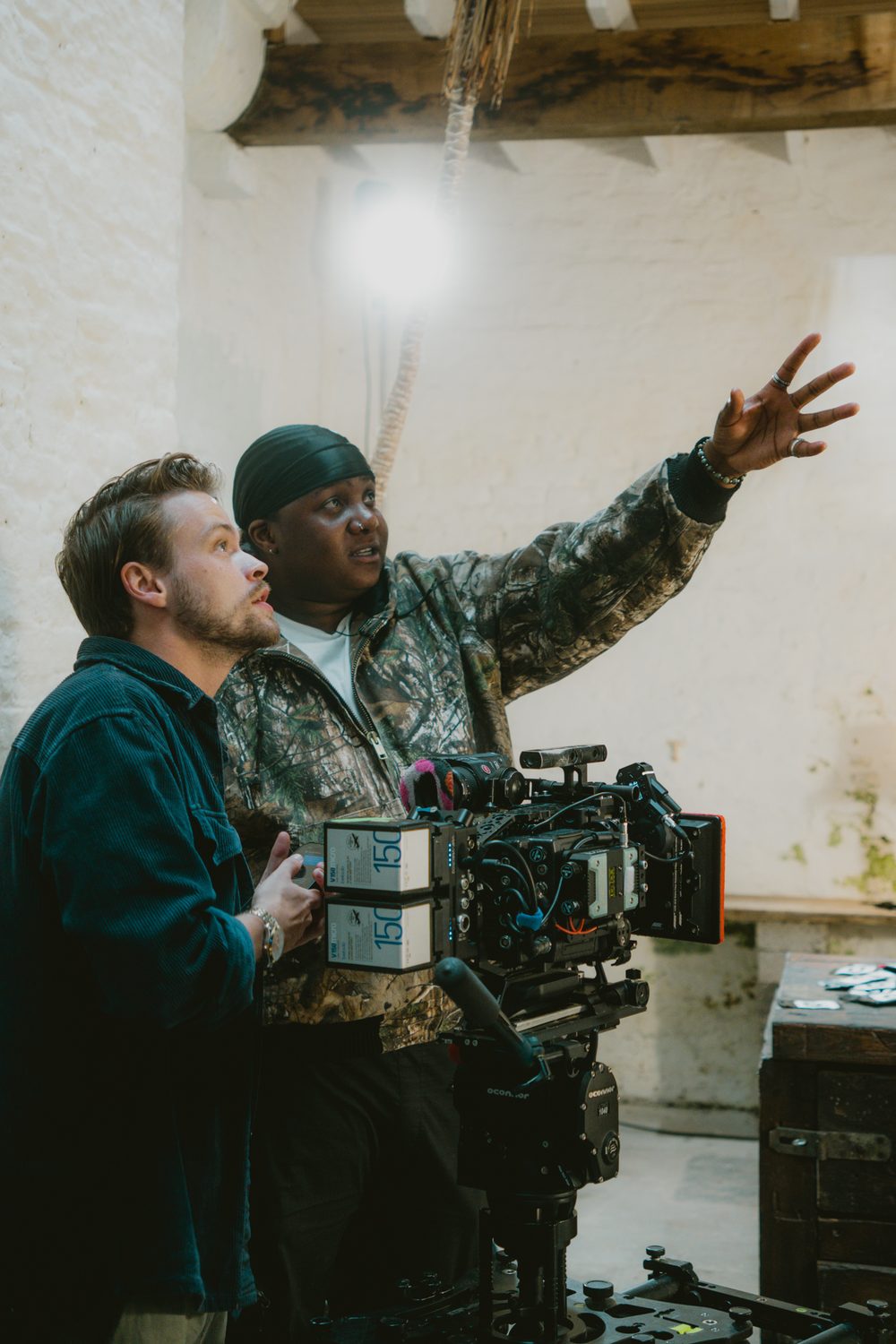 Matt Perren on set — behind the scenes 21